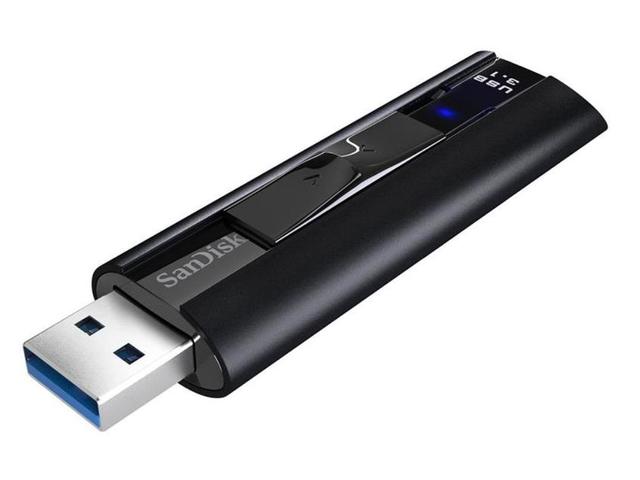 Stick USB SanDisk Pro, 128GB, USB 3.1 (Negru)
