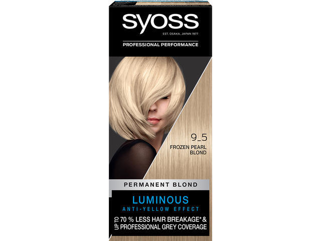 Vopsea Pemanenta Syoss Color Baseline 9-5 Blond Perlat Rece, 115ML