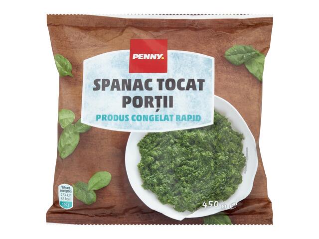 PENNY Spanac tocat portii 450 g