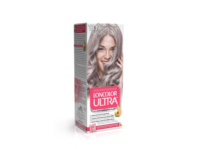 Vopsea de par Loncolor Ultra Nr. 10.19 blond argintiu intens, 100 ML