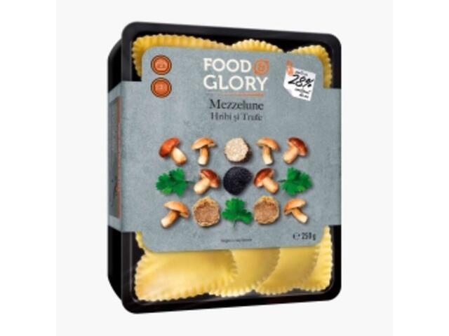 Food Glory Paste Cu Ou, Umplute Cu Ciuperci Porcini (Hribi) si Trufe 250g
