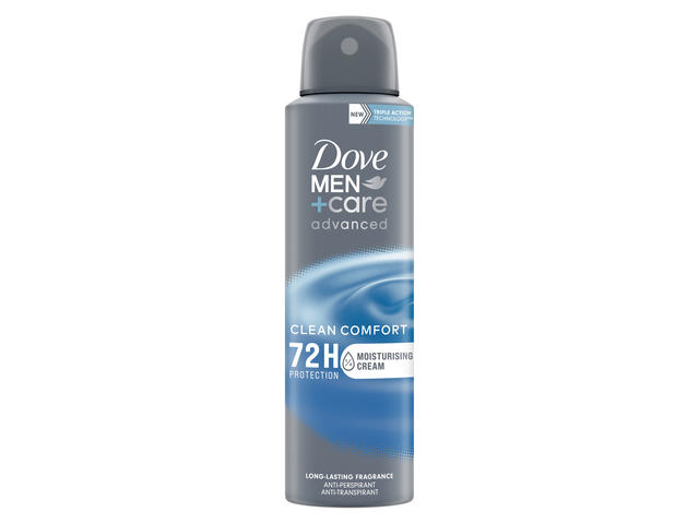 Anti-perspirant DOVE MEN+CARE CLEAN COMFORT 72h 150ML