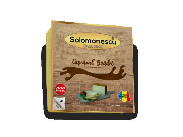 Cascaval afumat Bradet 280 g Solomonescu