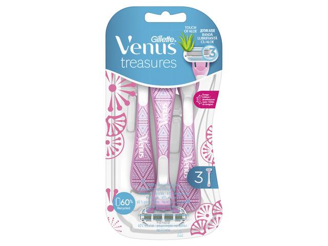 Aparate de ras de unica folosinta Gillette Venus Tresures, 3 buc