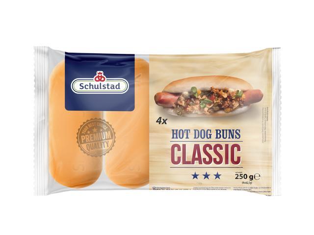 Chifle Hot Dog simple 4X62.5g Schulstad