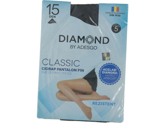 Diamond Calssic Dres dama 15 den gri 5