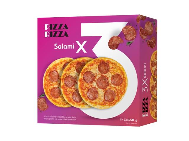 Pizza Salami 3X350G Rizza