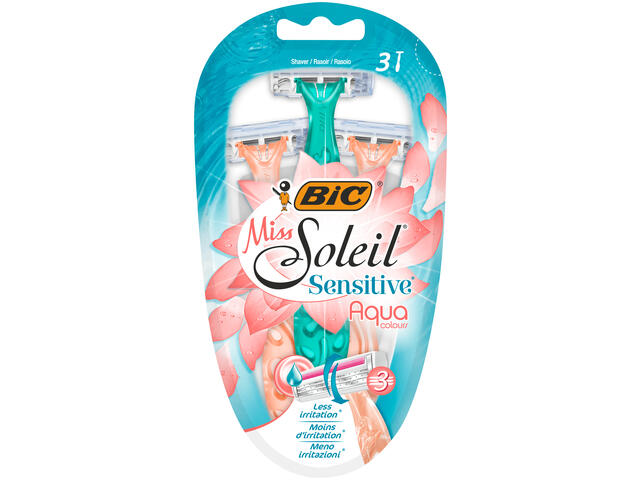 Aparat ras (3 lame) BIC Miss Sol Sens Special Aqua B3