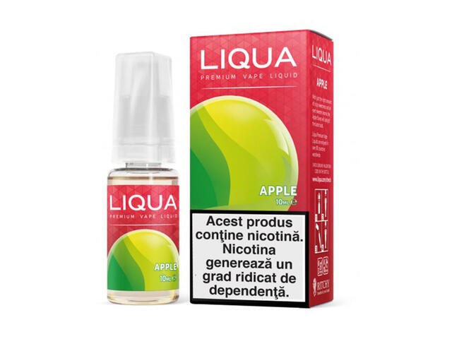 Lichid cu nicotina LIQUA Elements - Apple - 10ml - 12mg