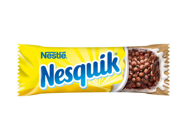 Nestle Nesquik Cu Baza De Lapte, 25 G, Baton De Cereale