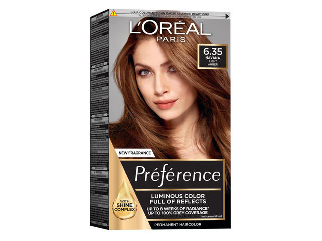 Vopsea de par Preference 6.35 A3 - Havane L'Oreal