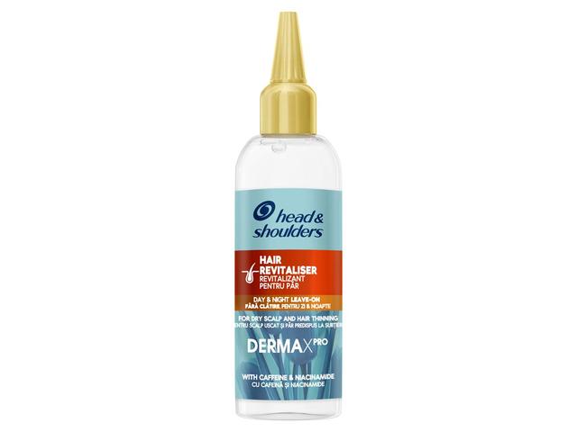 Tratament Revitalizant Pentru Scalp Head & Shoulders Derma X Pro Pentru Zi si Noapte, F&#259;r&#259; Cl&#259;tire, 145Ml