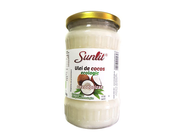 Ulei de cocos Sunlit eco 300 ml