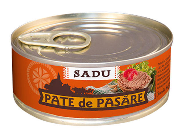 Sadu Pate Cu Ficat De Pasare 100 G