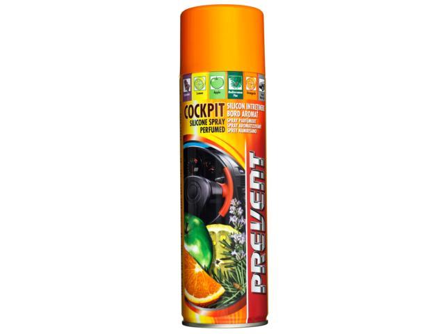 Aerosol pentru ingrijirea bordului auto cu miros de portocala 500ml Prevent