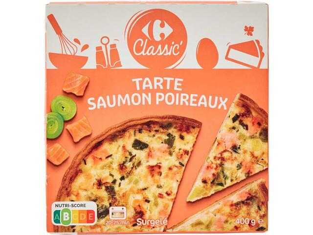 Tarta Cu Somon Si Praz Carrefour