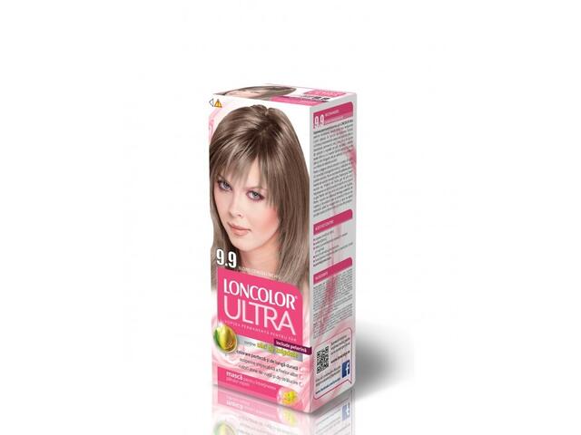 Vopsea de par Loncolor Ultra Nr. 9.9 blond cenusiu inchis, 100 ML