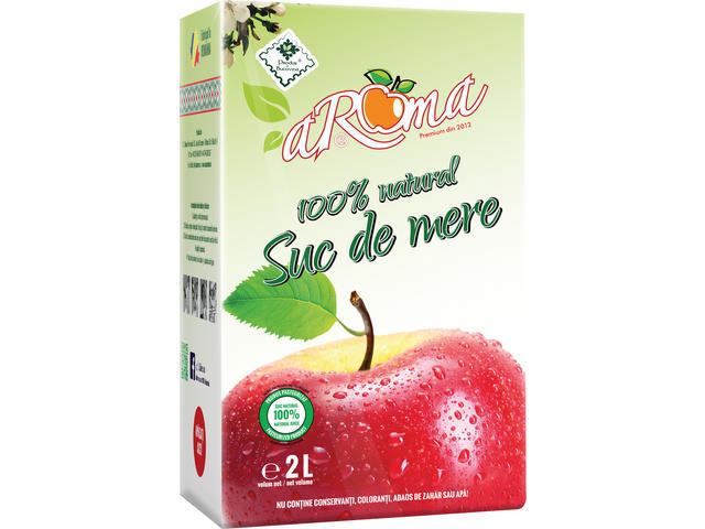 Suc natural de mere si soc Aroma 3L