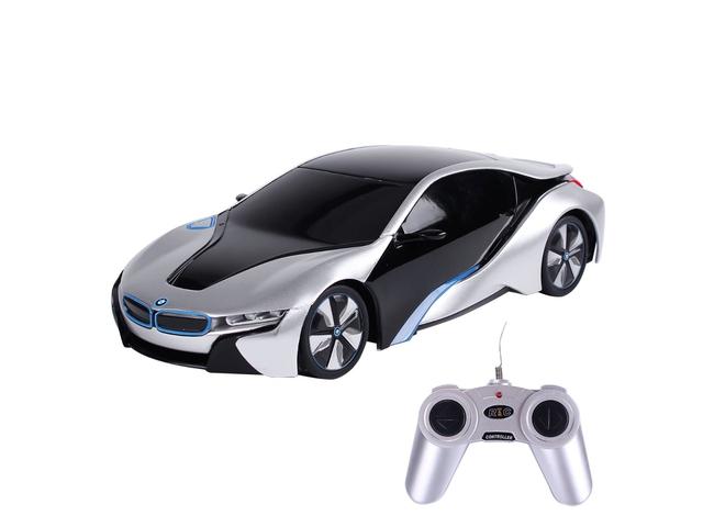 Masina cu telecomanda Rastar BMW I8, 1:24, Gri