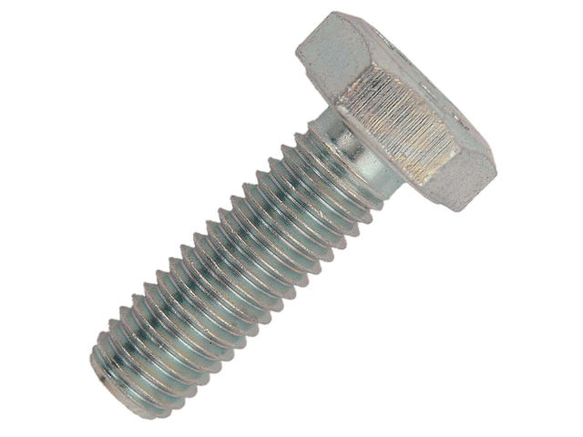 Surub cu cap hexagonal, metric, otel zincat, 18 x 80 mm, 10 buc