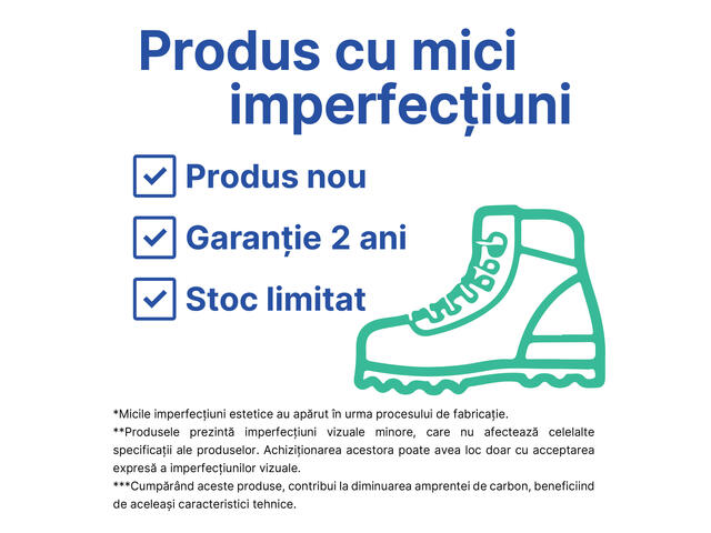 Bocanci Înalți cu mici imperfecțiuni vizuale interior lat Impermeabili MT00 Damă - 40