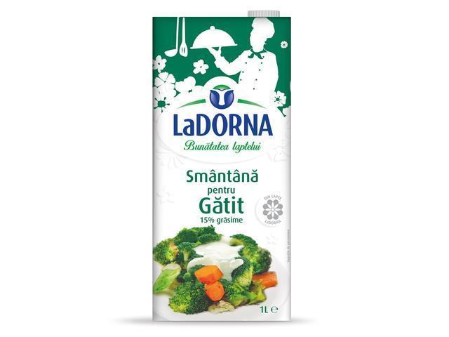 Smantana UHT pentru gatit 15% 1L, Ladorna