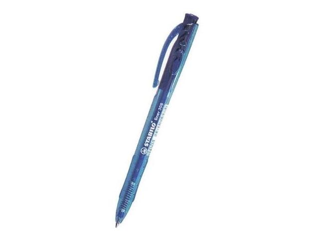 Pix Stabilo Liner 308 F, mecanism, 0.38mm, albastru #SW1630841