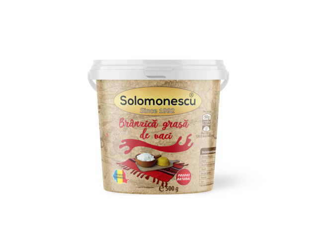 Branza grasa de vaca e500g