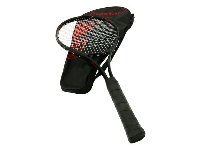 Racheta de tenis pentru adulti Maxtar, 68x28x2.5 cm, Negru