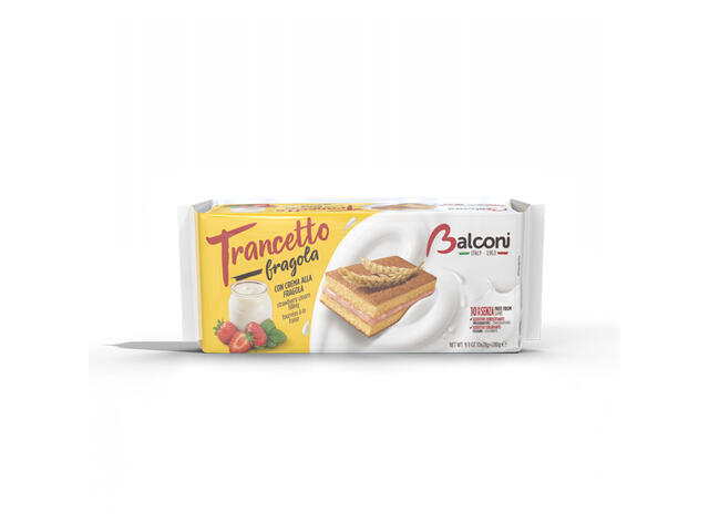 MINI PRAJITURI  CREMA CAPSUNI BALCONI 10X28G