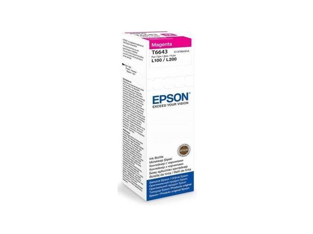 Flacon Epson T6643 original 70ML magenta