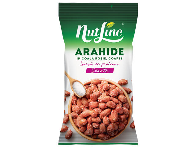 Nutline Arahide coaja rosie 300 g