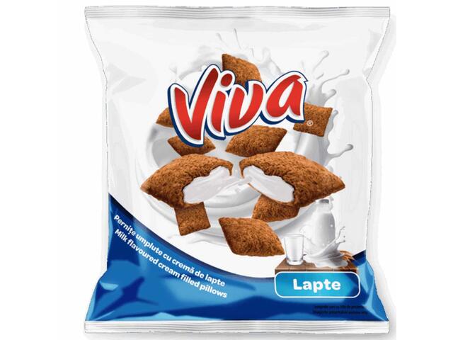 Viva Pernite Umplute Cu Crema De Lapte 100G