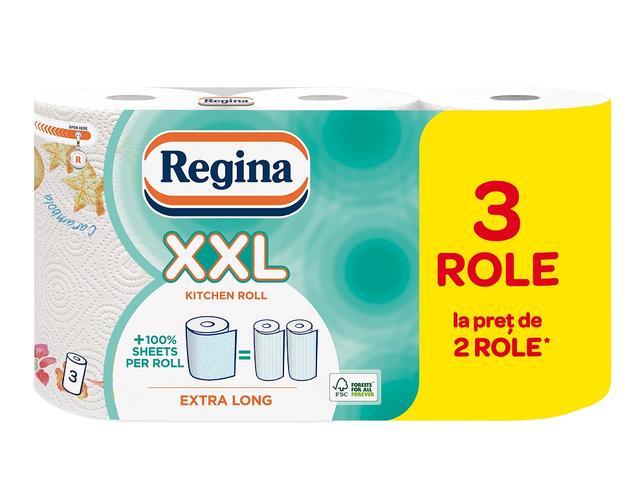 Prosop bucatarie Regina XXL 2 straturi, 3 role