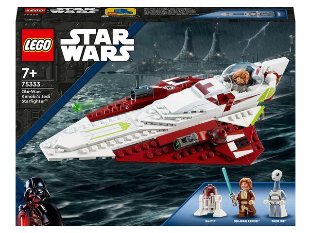 LEGO Star Wars Jedi Starfighter-ul lui Obi-Wan Kenobi 75333