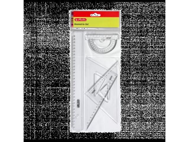 Set geometrie, 4piese, Herlitz