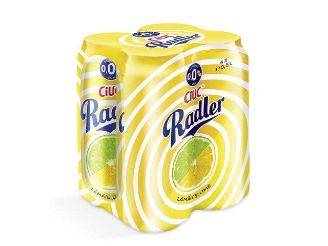 Ciuc Radler Lamaie&Lime 0% Doza 4X50CL