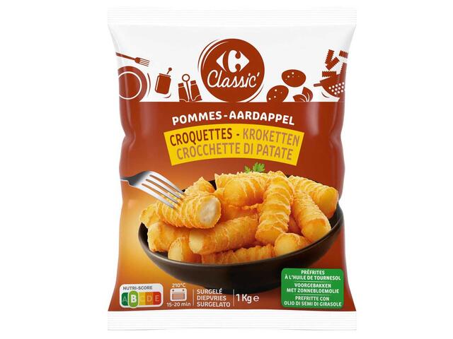 Crochete Cartofi Preprajite 1Kg Carrefour