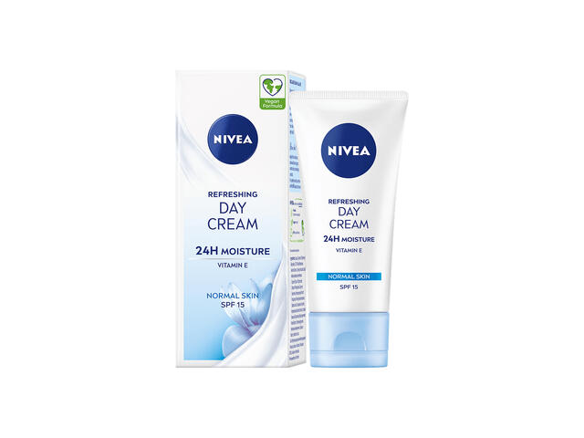 Crema Intens Hidratanta Nivea Pentru Ten Normal Fps15, 50ML