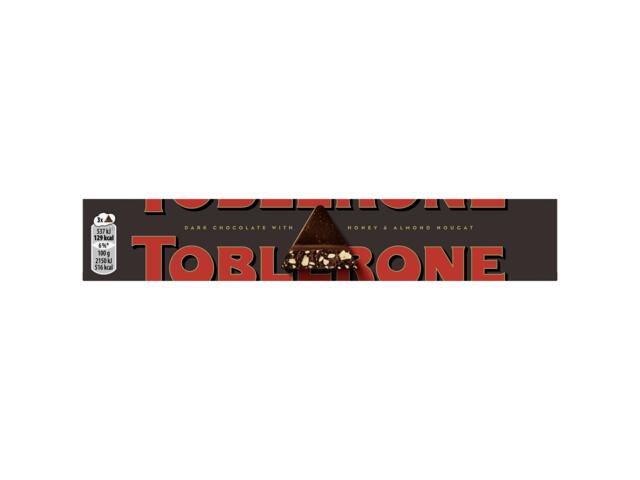 Ciocolata neagra elvetiana cu nugat, miere si migdale 100 g Toblerone