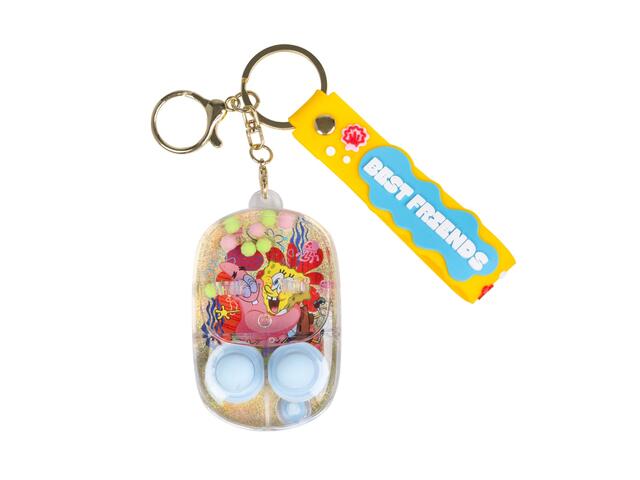 Breloc cu joc, Sponge Bob, SquarePants Fidget