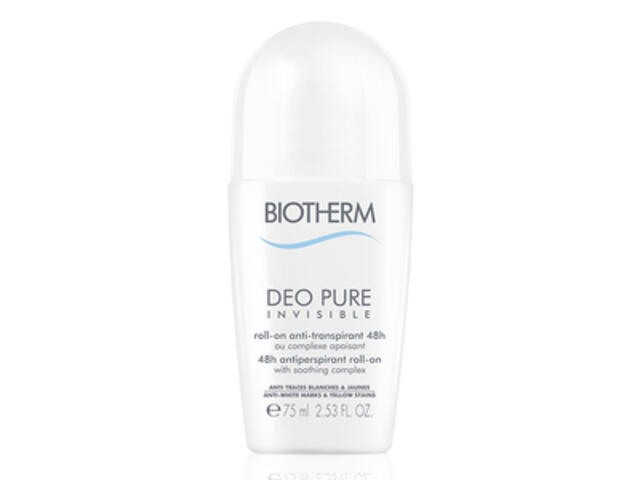 BIOTHERM Deodorant roll antiperspirant, Invisible 75 ML