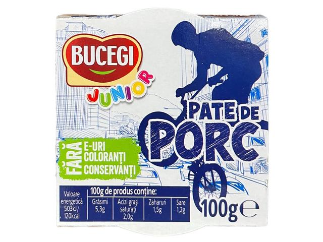 BUCEGI JUNIOR PATE 100GR PORC