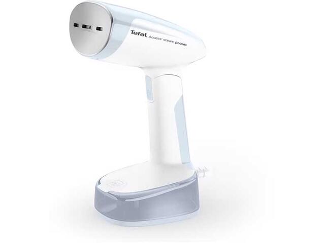 Aparat de calcat vertical cu abur Tefal DT3041E1, 0.12 litri, 1300 W, Albastru