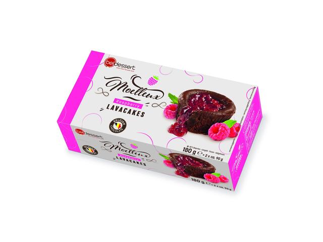 Lava cake zmeura 180 g Beldessert