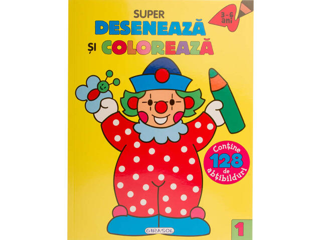 Super deseneaza si coloreaza 1