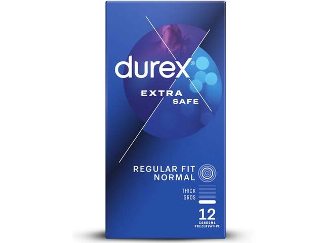 Prezervative Durex Extra Safe 12 Bucati