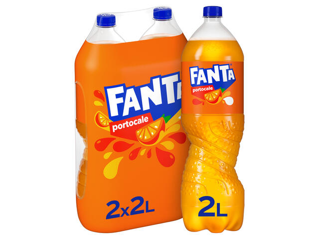 Fanta Portocale 2x2 L