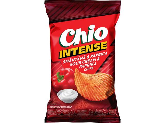 Chio Chips Intense smantana si paprica 120g