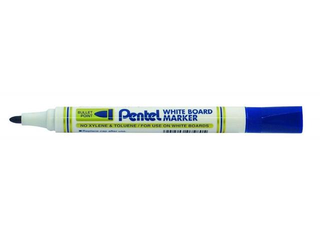 Marker tabla Pentel, vf.rotund, 4.2mm, albastru